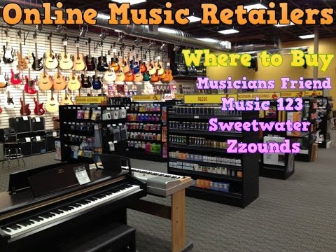 Best Online &quot;Websites&quot; Musical Equipment Retailers &quot;Where to Buy&quot;