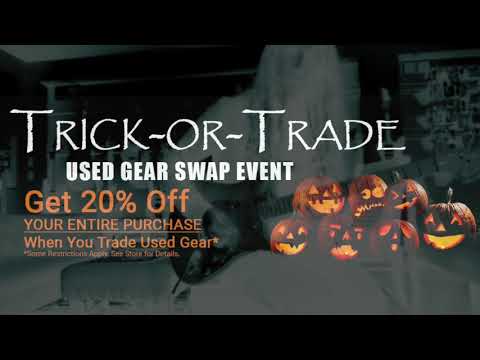 Trick or Trade Used Gear-Swap Event SNEAK PEEK!