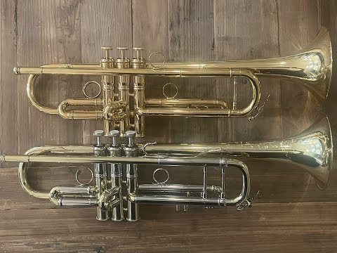 Bach Artisan V. Conn Vintage One Bb Trumpets