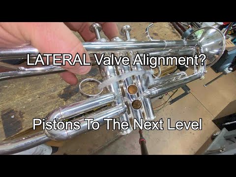 Lateral Valve Alignment- Custom Valve Guides- Band Instrument Repair- Wes Lee Music Repair