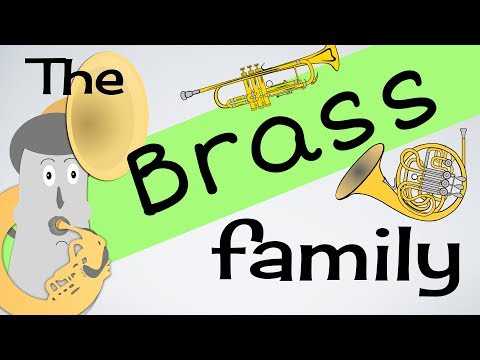 Brass Instruments for kids (INSTs 2) | Trumpet | Tuba | Trombone &amp; more | Green Bean&#039;s Music