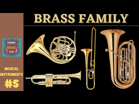 BRASS FAMILY | INSTRUMENTS OF THE ORCHESTRA | LESSON #5 | LEARNING MUSIC HUB | ORCHESTRA