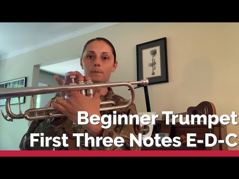 Beginner Trumpet Series: First Three Notes- E, D, C