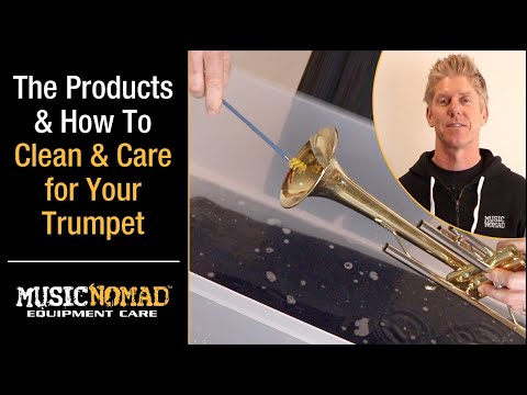 How To Clean &amp; Care For Your Entire Trumpet (Cornet) - Products Needed and Step-by-Step Instructions