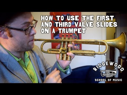 How to Use the First and Third Valve Slides on the Trumpet