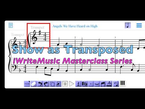 Masterclass Series - Show As Transposed!