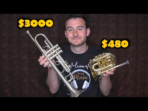 MINI POCKET TRUMPET vs My Professional Trumpet