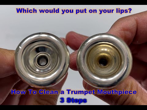 How to clean a trumpet mouthpiece