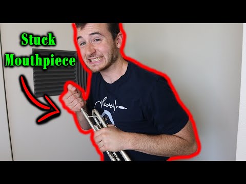 How to remove a STUCK TRUMPET MOUTHPIECE